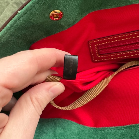 Dooney and Bourke Medium Russel in Red - Picture 9 of 11